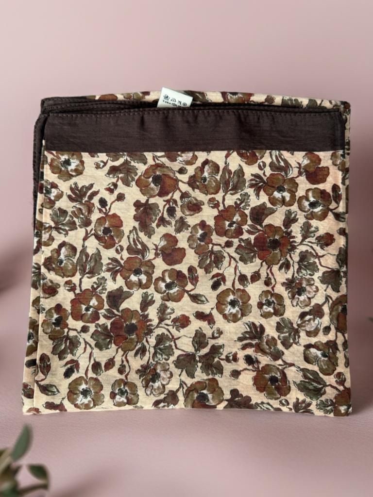 🌸 GhayatStyle™ Belli Fresh Sanda Eşarp – Şıklığın Çiçeklerle Buluştuğu An