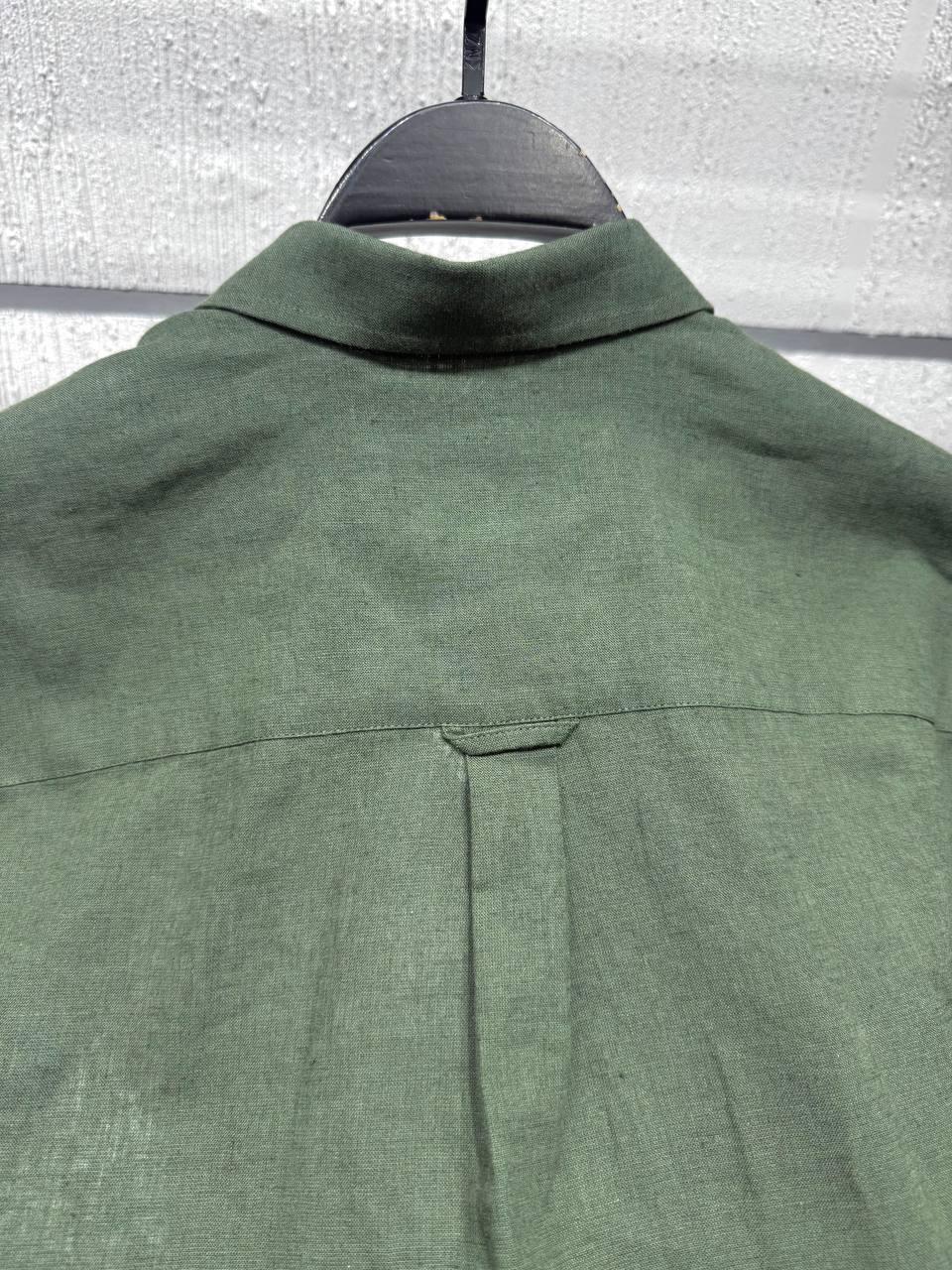Lacoste 100% Keten Erkek Gömlek – Fransız Kalitesiyle Serinlik