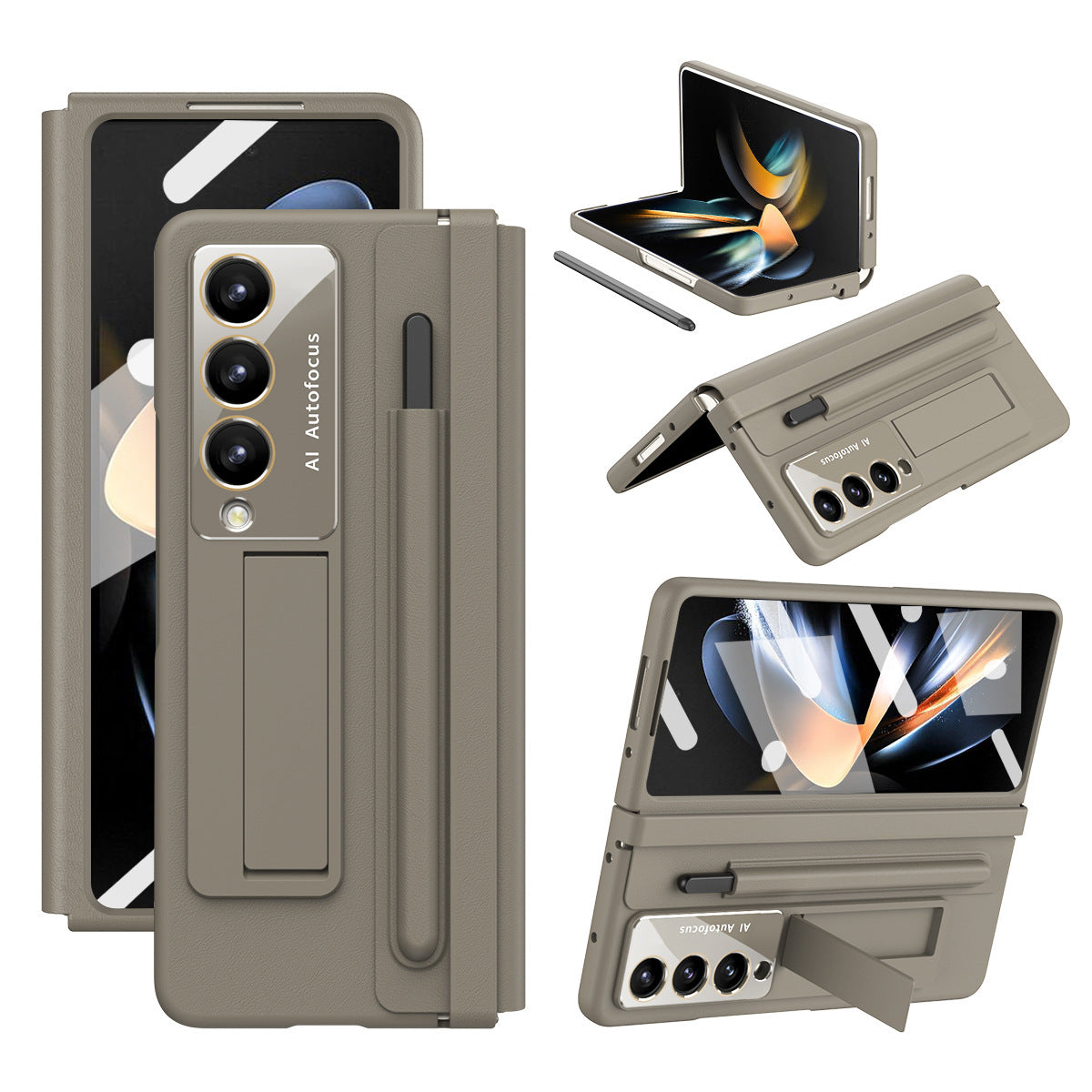 Orijinal Samsung Aksesuar / Katlanabilir Telefon Kılıfı / S Pen Dahil Kılıf