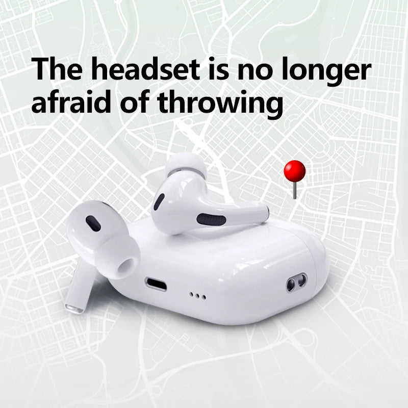 GhayatStyle Air Pro True Kablosuz Bluetooth Kulaklık – iPhone, Android, Xiaomi için Hi-Fi Ses