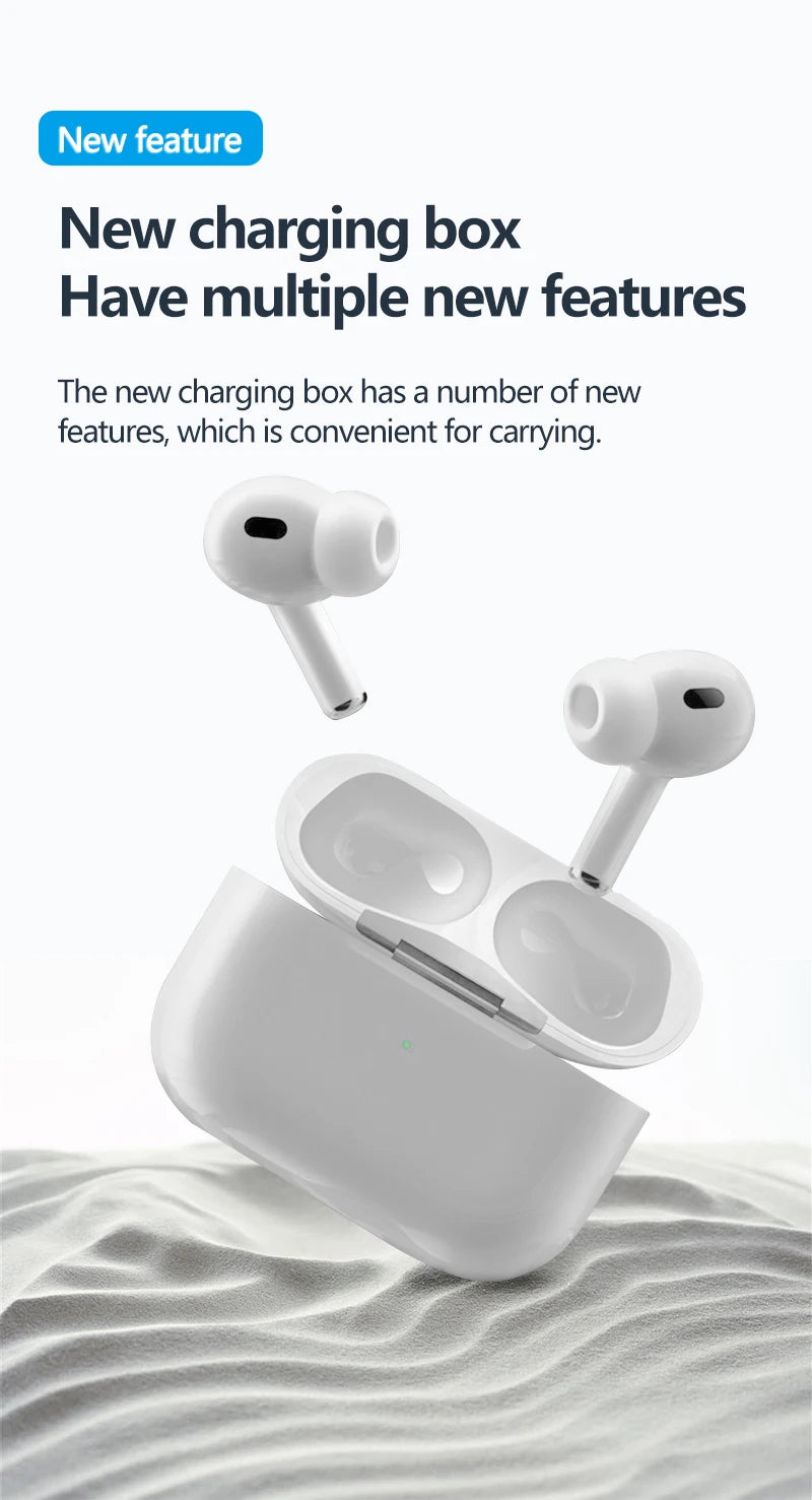 GhayatStyle Air Pro True Kablosuz Bluetooth Kulaklık – iPhone, Android, Xiaomi için Hi-Fi Ses